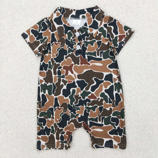 SR2979  camo girl summer romper RTS（ Free shipping order $100+ 