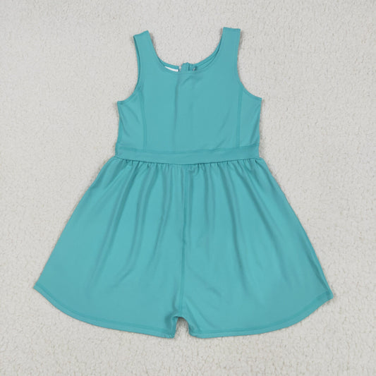 SR3023 yoga solid girl jumpsuit overall 202505 RTS