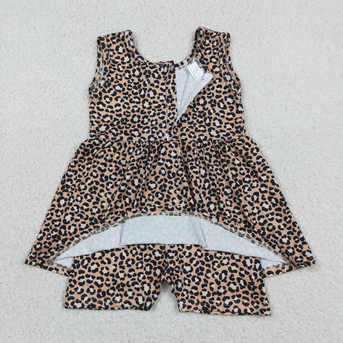 SR3070 Leopard girl jumpsuit overall 202607 RTS