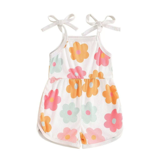 SR3102 romper  flower girl kids summer romper 202505  preorder