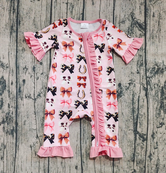 SR3116  bow girl summer romper 202506 preorder