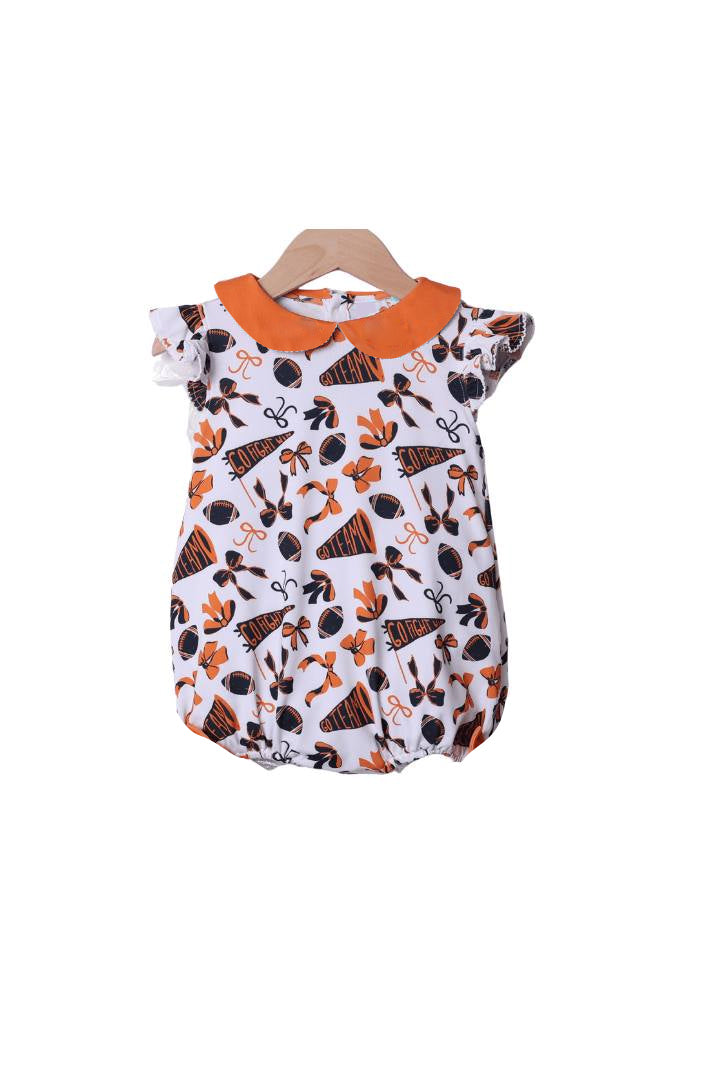 SR3195 orange  Cheer romper girl summer romper 202507 preorder