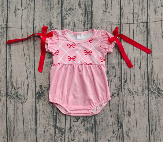 SR3285 bow girl  romper 202511 preorder