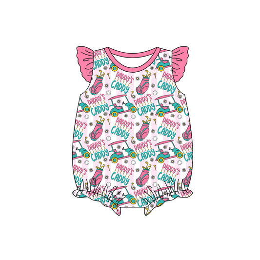 SR3489 Daddy’s caddy GIRL romper 202511 preorder