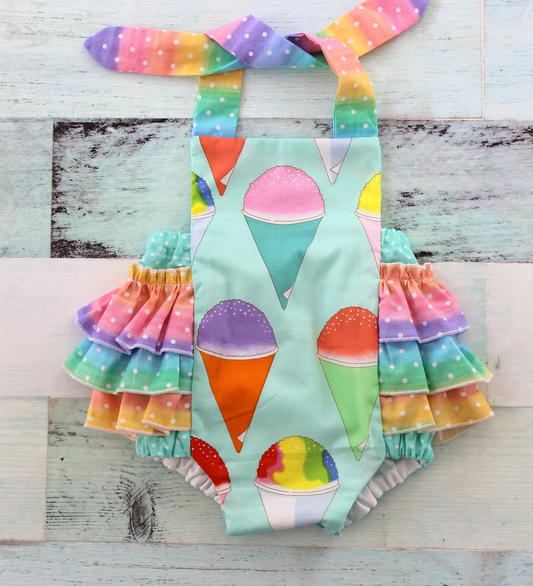 SR3493 ice cream GIRL romper 202511 preorder
