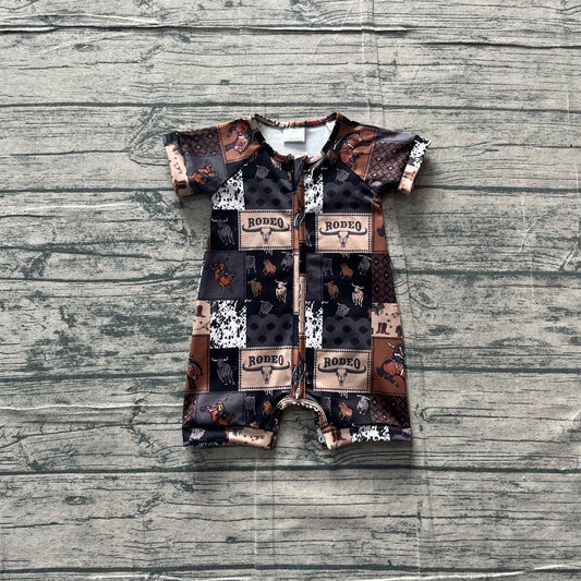 SR3545 rodeo  boy romper 202603 preorder