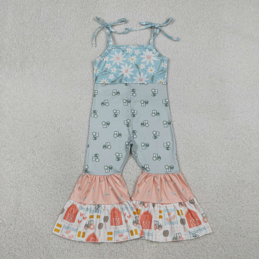 SR3587 western girl jumpsuit overall 202601  RTS
