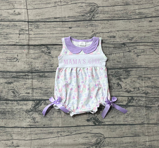 SR3591 embroidery mama's GIRL romper 202512 preorder