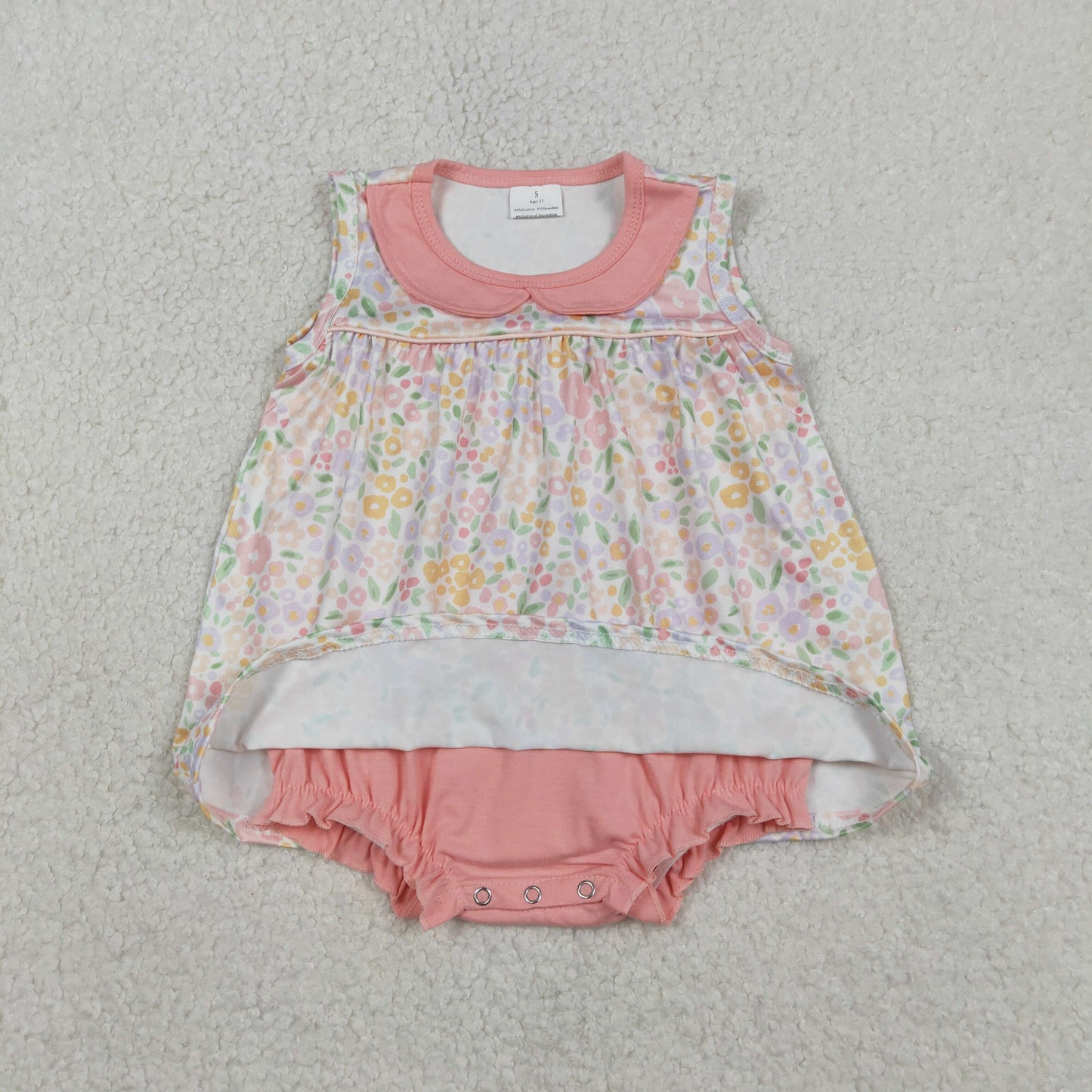 SR3628 leopard girl  romper 202512 RTS