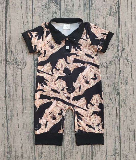 SR3637 deer camo girl summer romper 202512 preorder