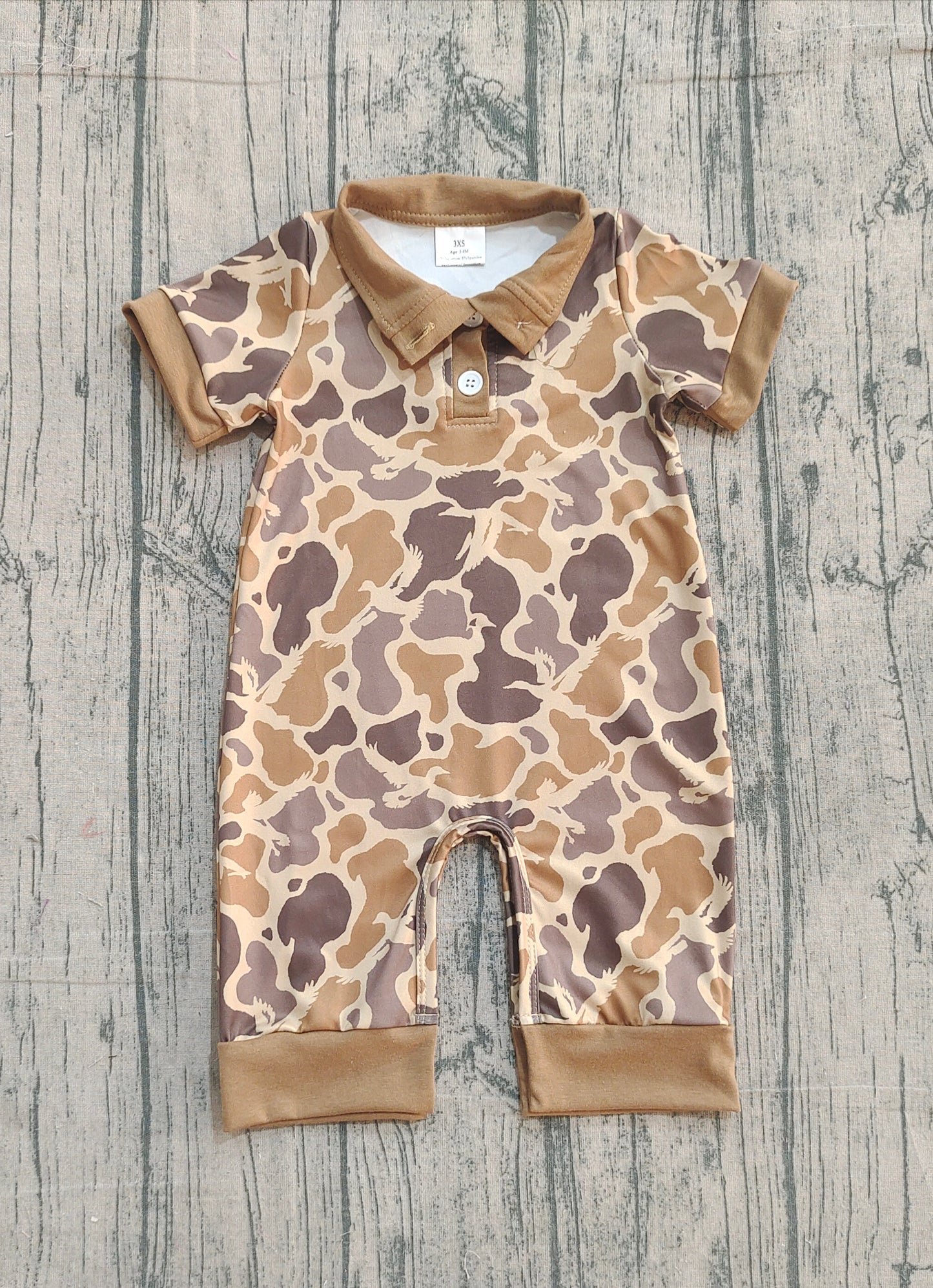 SR3638 camo girl summer romper 202512 preorder