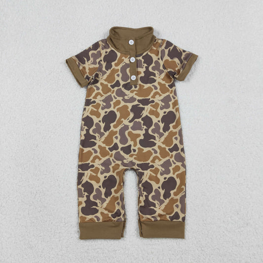 SR3638 camo girl summer romper 202601 RTS