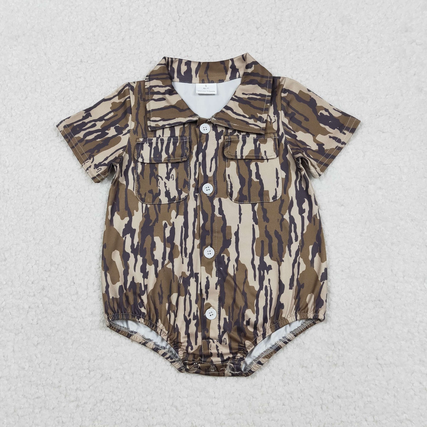 SR3653 camo boy  romper 202512 RTS