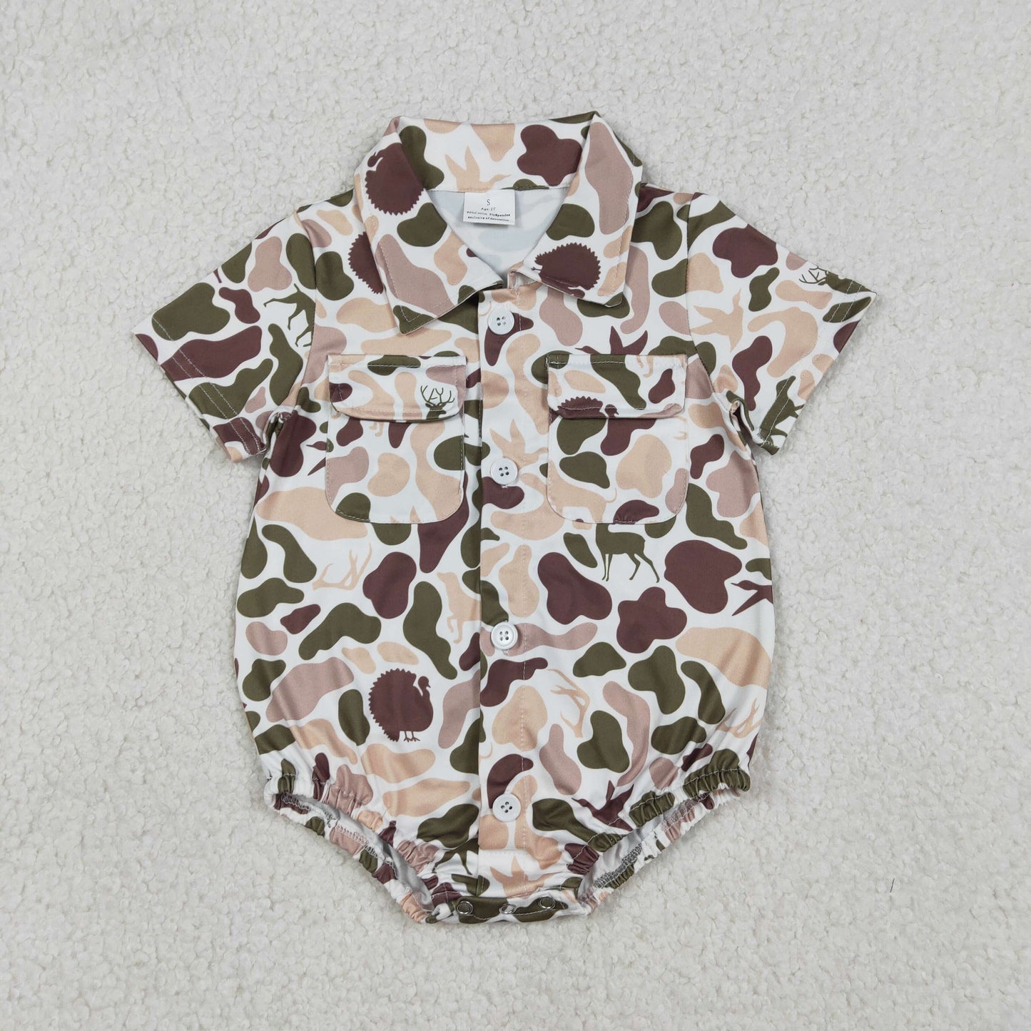 SR3657  camo boy  romper 202512 RTS