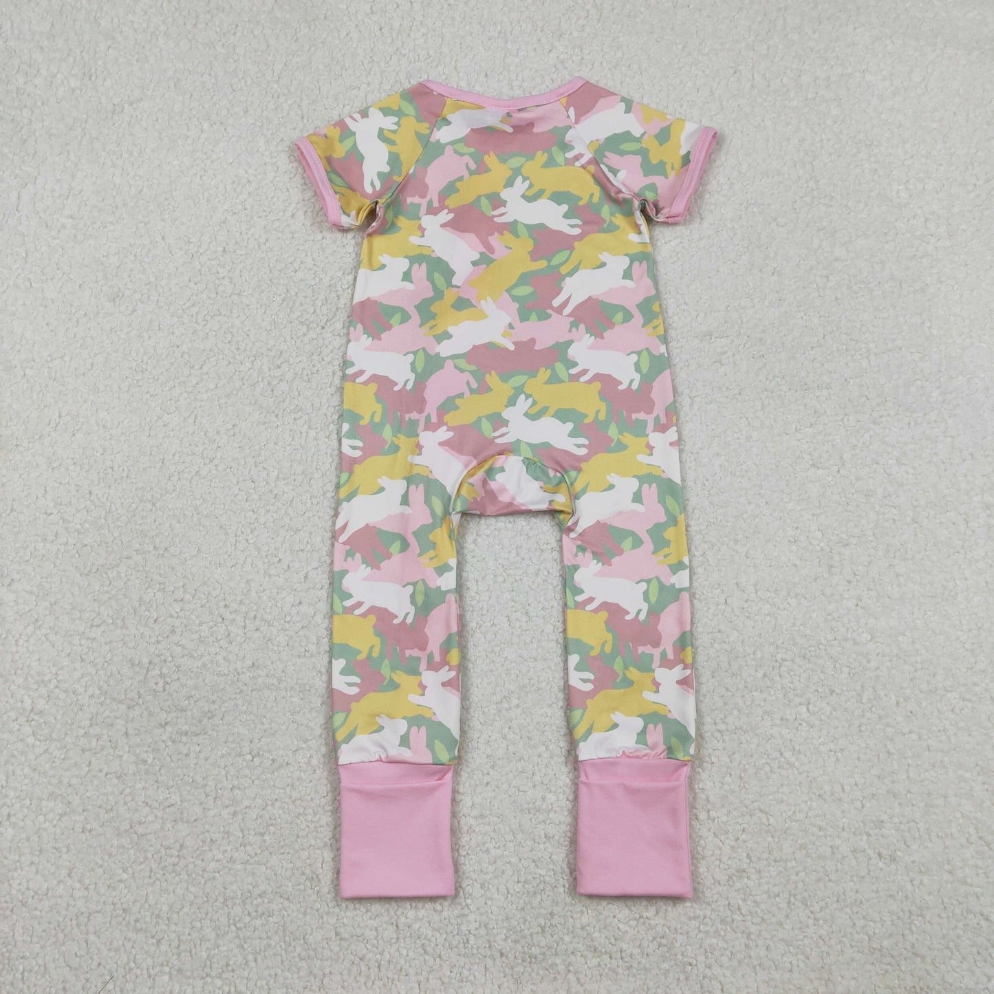 SR3715 Easter rabbit girl summer romper 202512 RTS