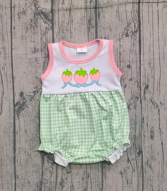 SR3725 embroidery girl summer romper 202512 preorder