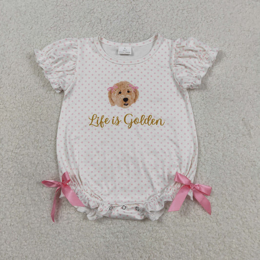 SR3779 Life dog girl  romper  202603 RTS