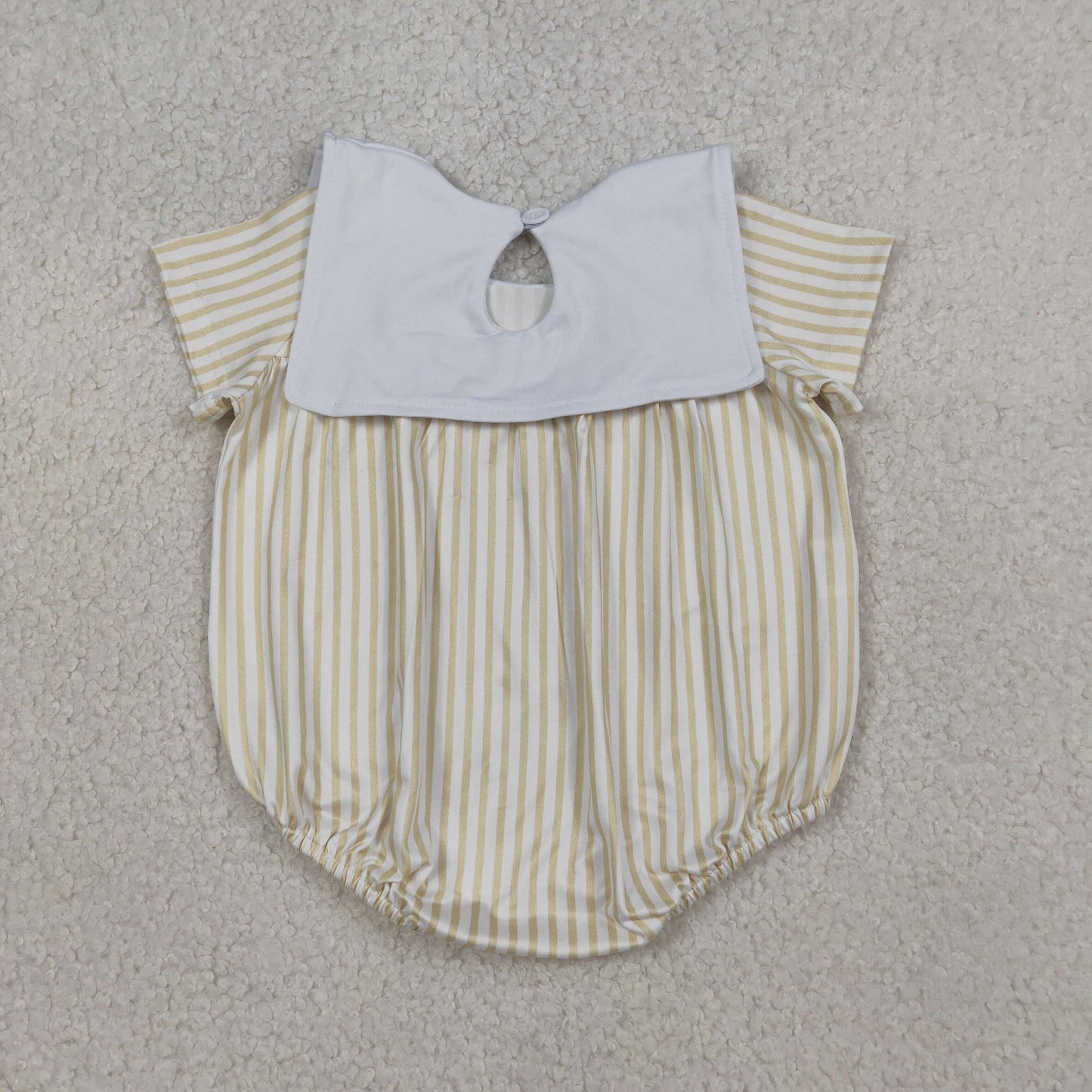 SR3802 embroidery Easter  girl summer romper 202603 RTS