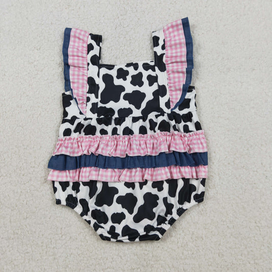 SR3898 cow GIRL romper 202604 RTS