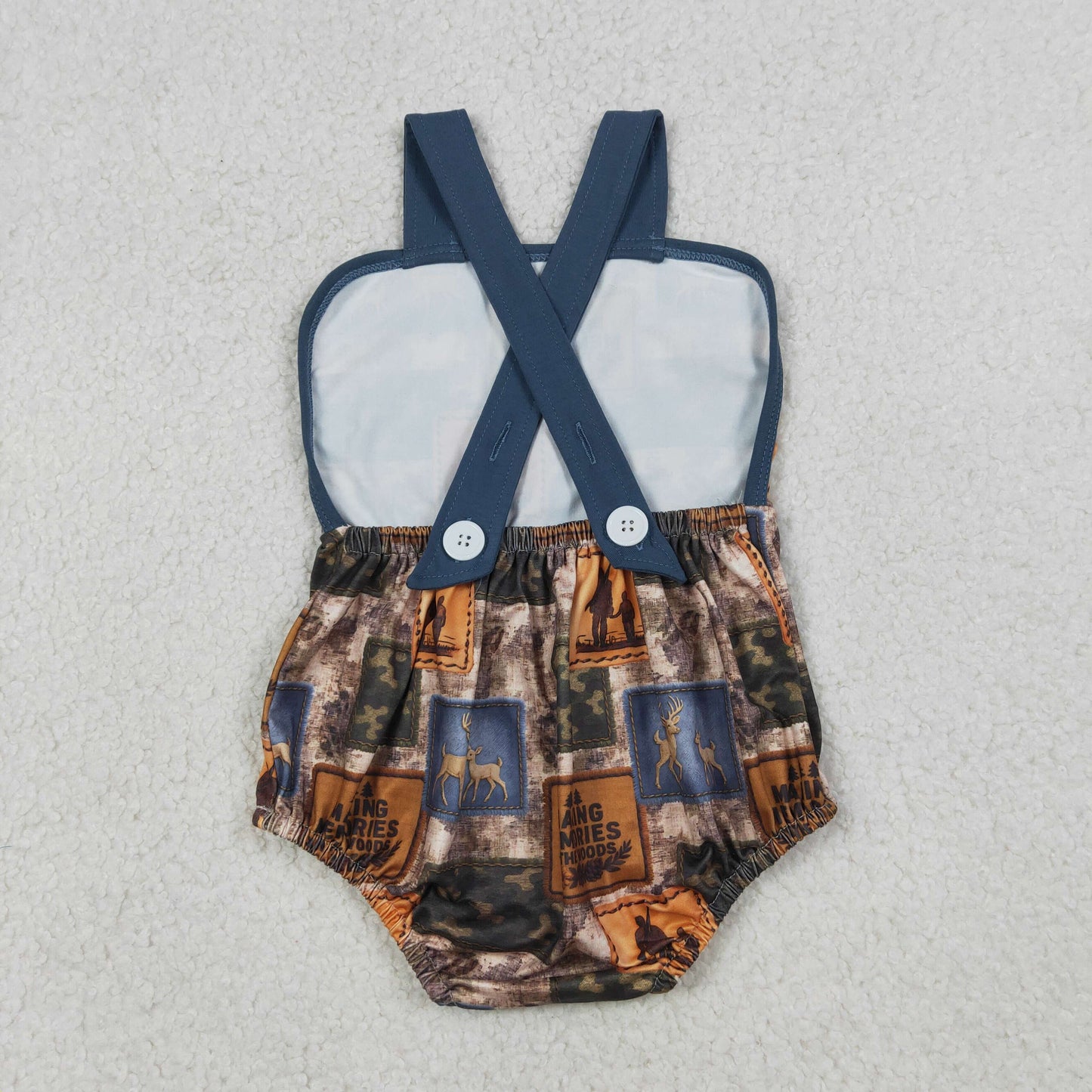 SR3925 western hunter GIRL romper 202603 RTS
