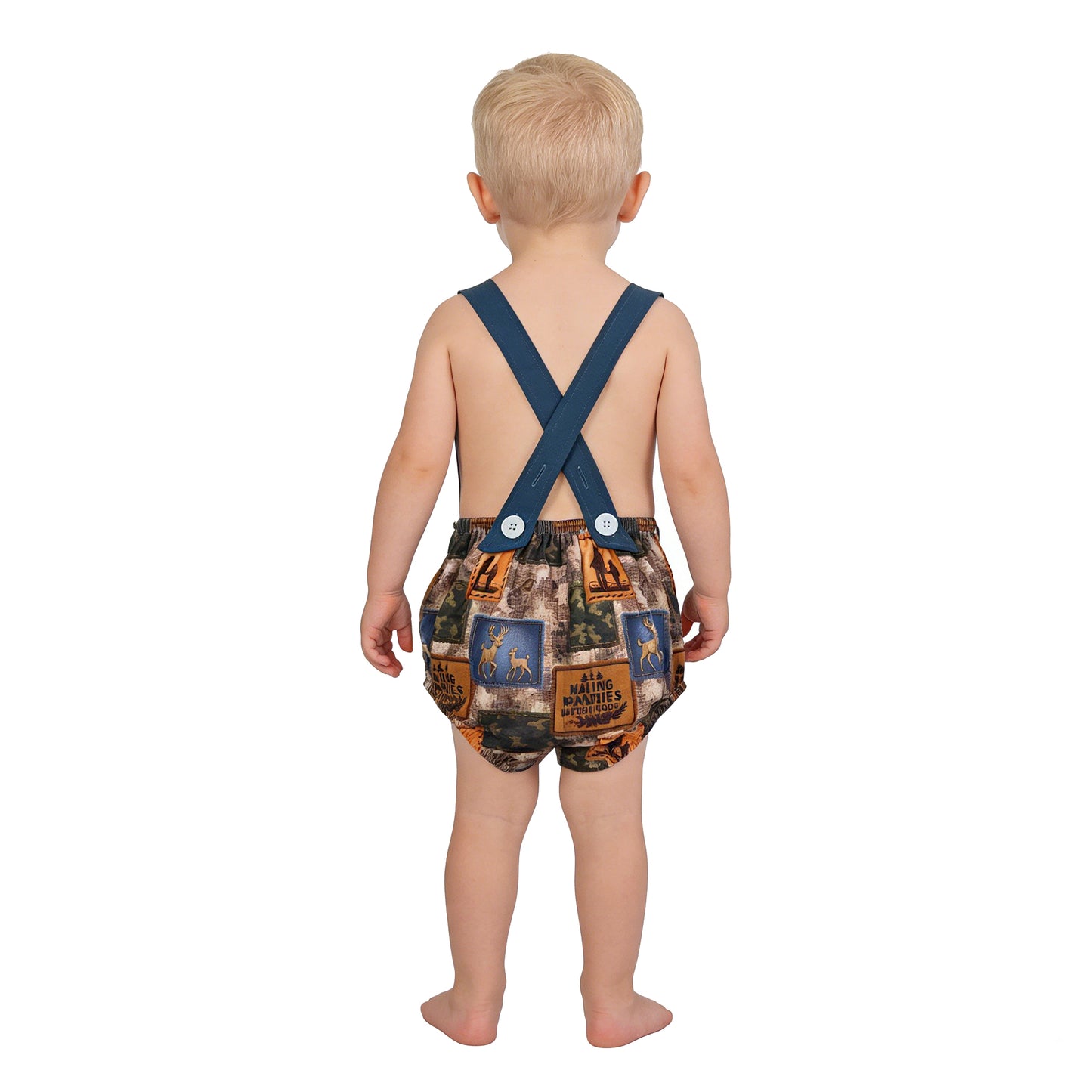 SR3925 western hunter GIRL romper 202603 RTS