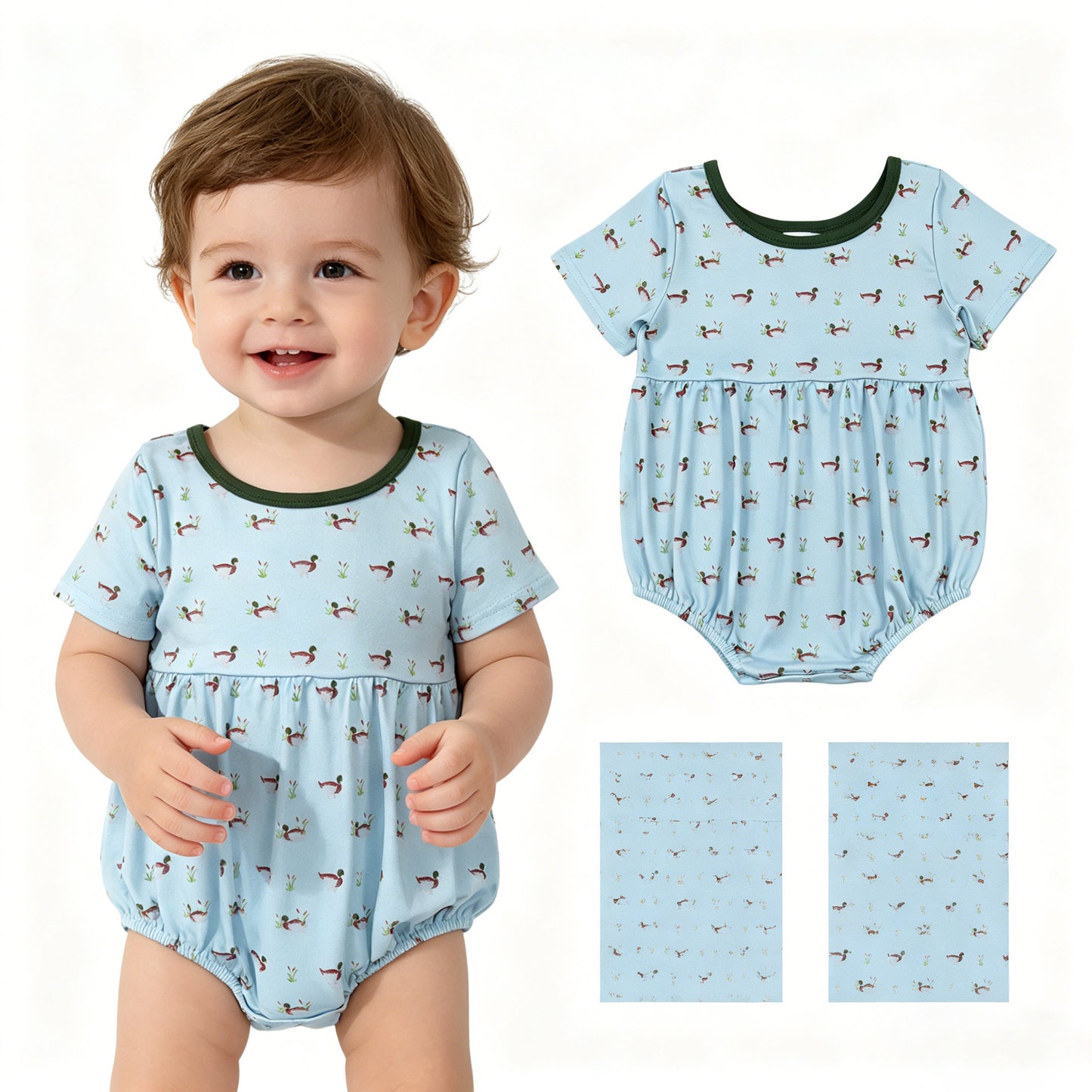 SR3999 duck boy summer romper 202604 RTS