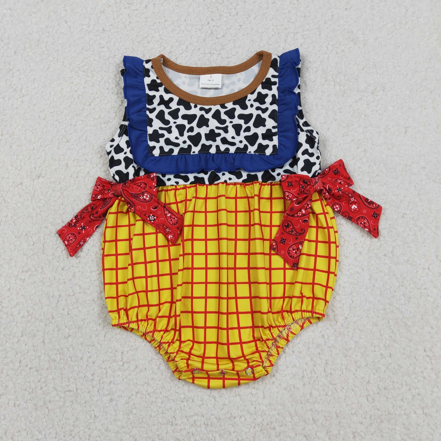 SR4115 leopard girl summer romper 202604 RTS
