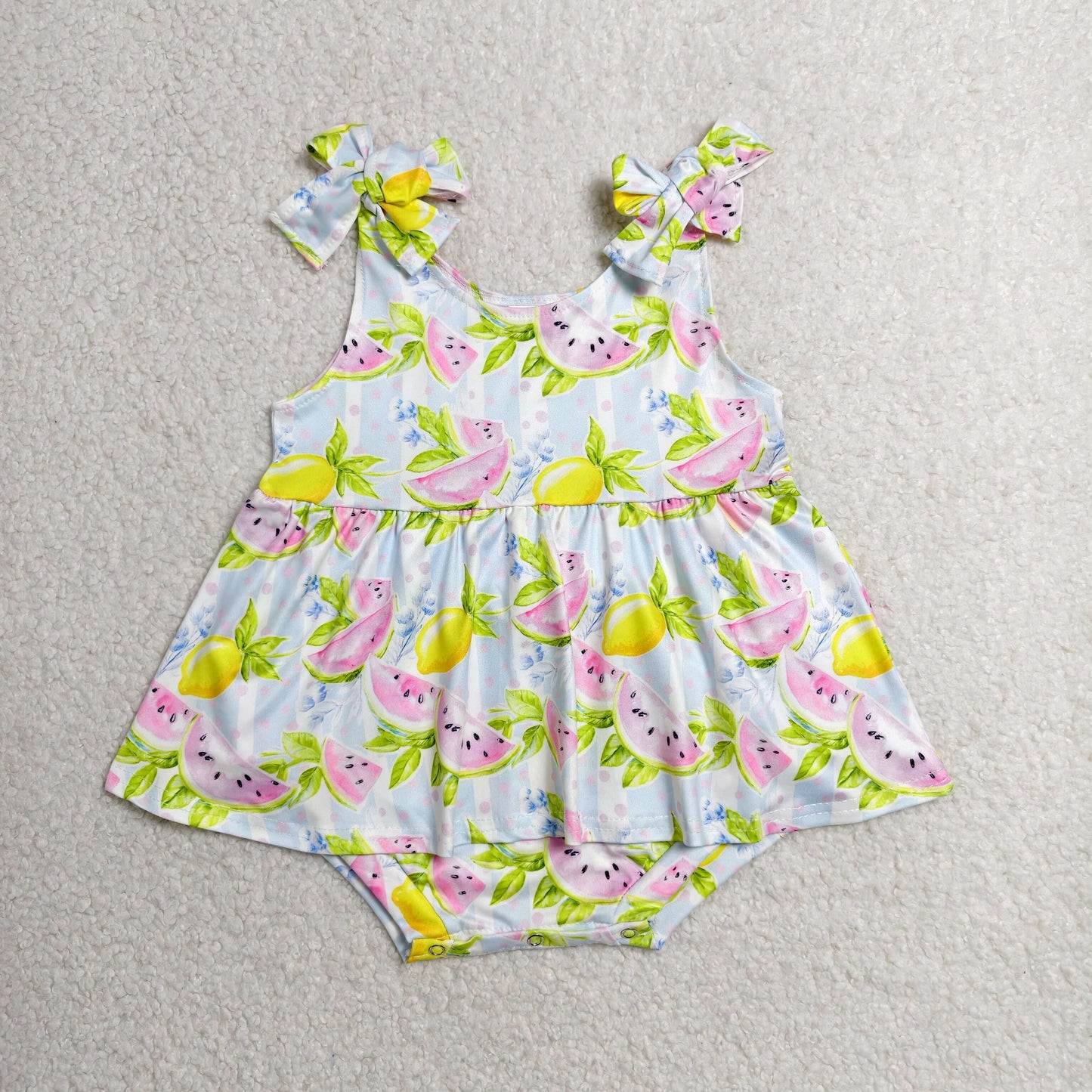 SR4135 Lemon girl romper overall 202607 RTS