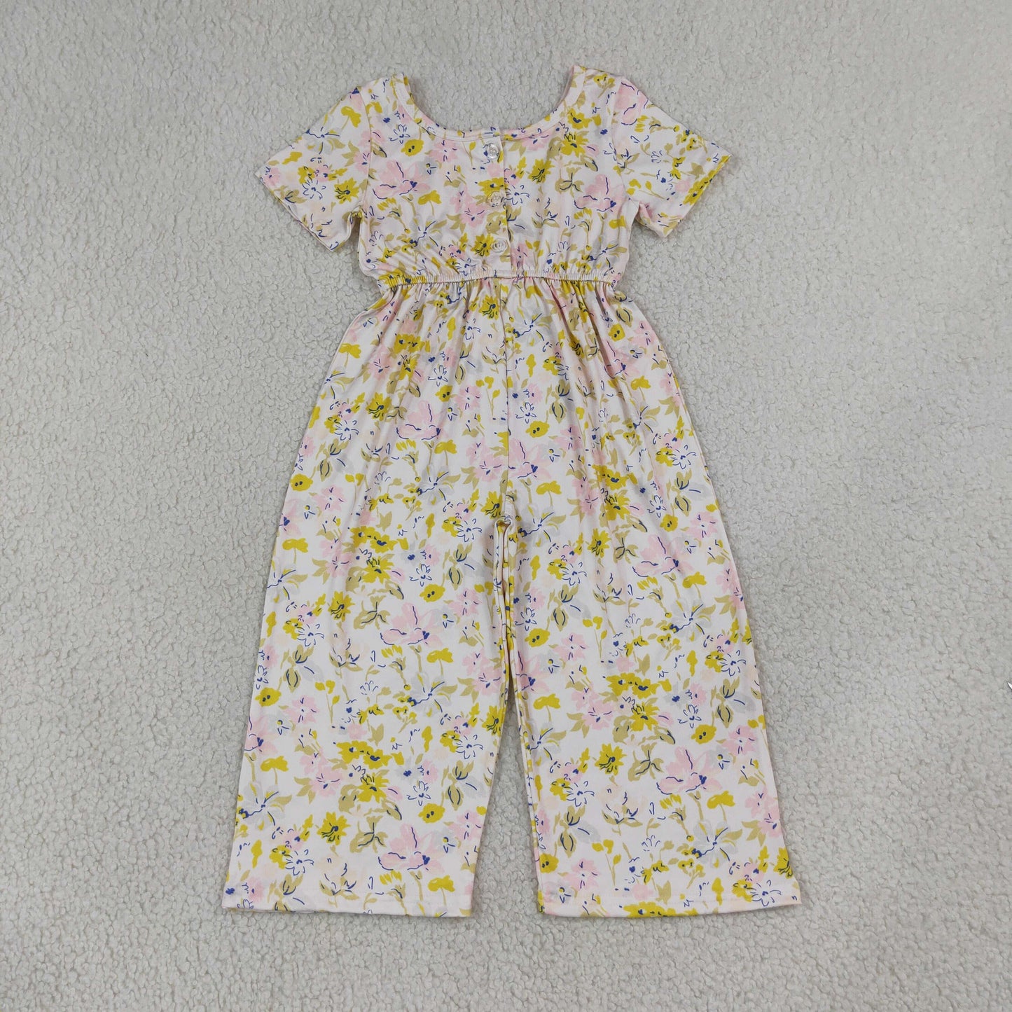 SR4196 flowers girl romper 202608 RTS