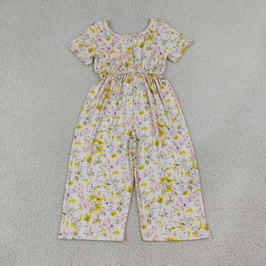 SR4196 flowers girl romper 202608 RTS