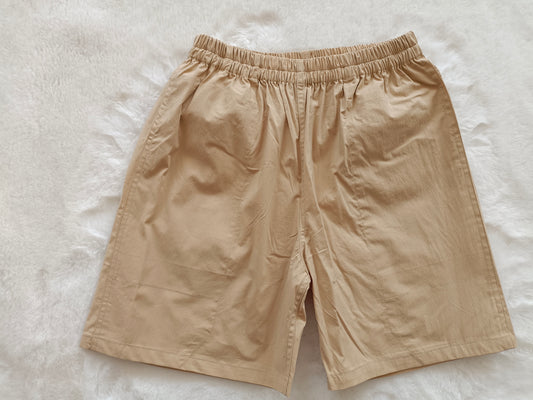 SS0106 boys girls cotton khaki shorts 20230616 preorder