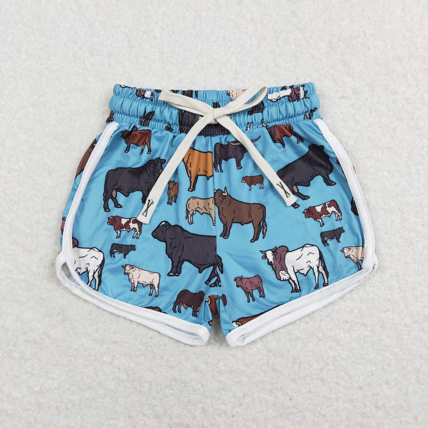 SS0124 westen girl shorts 202401 RTS