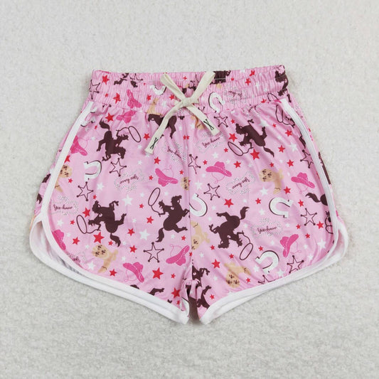 SS0130 adult shorts horse western cow RTS 202401