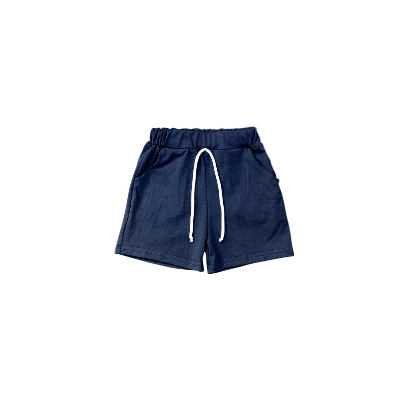 SS0136 blue drawstring boy shorts cotton new RTS 202312