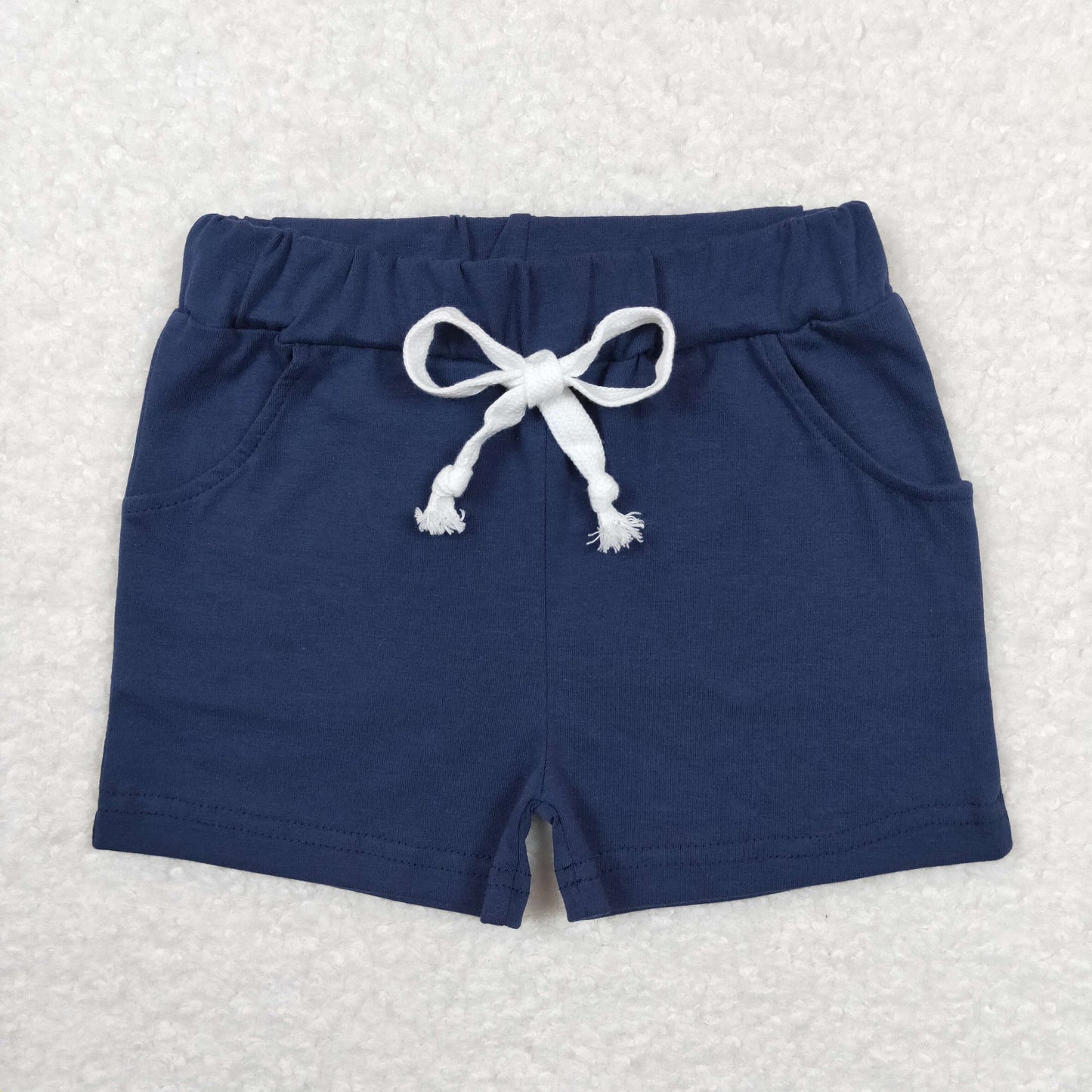 SS0135 BLUE drawstring boy shorts cotton new RTS COTTON