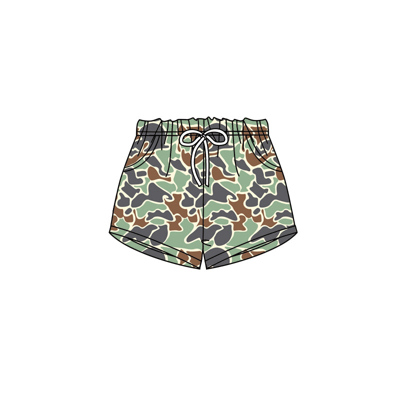 LR0800 short sleeve Easter camo rabbit boy romper preorder 20231019