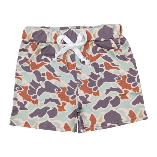 SS0138 girl camo shorts pants  RTS Free shipping order $100+