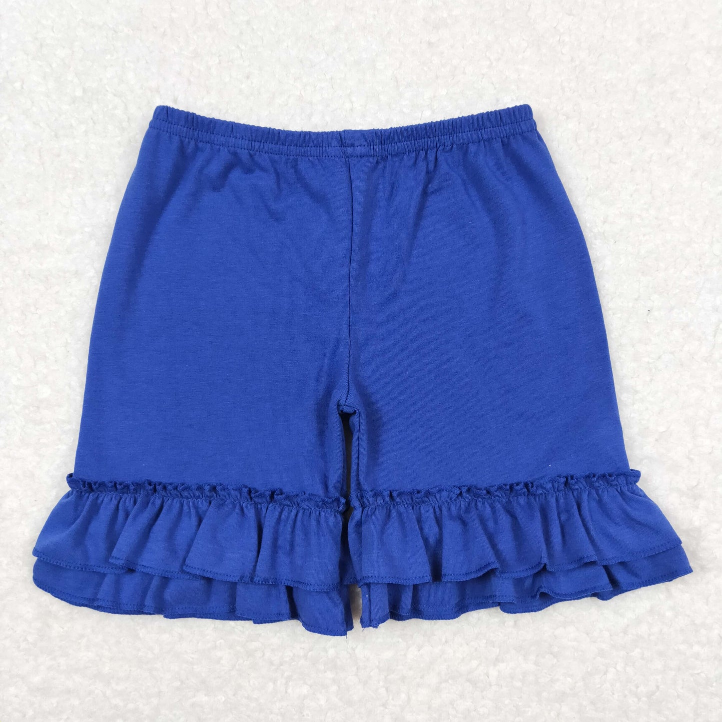 SS0179 girl blue ruffles shorts pants 202403 RTS