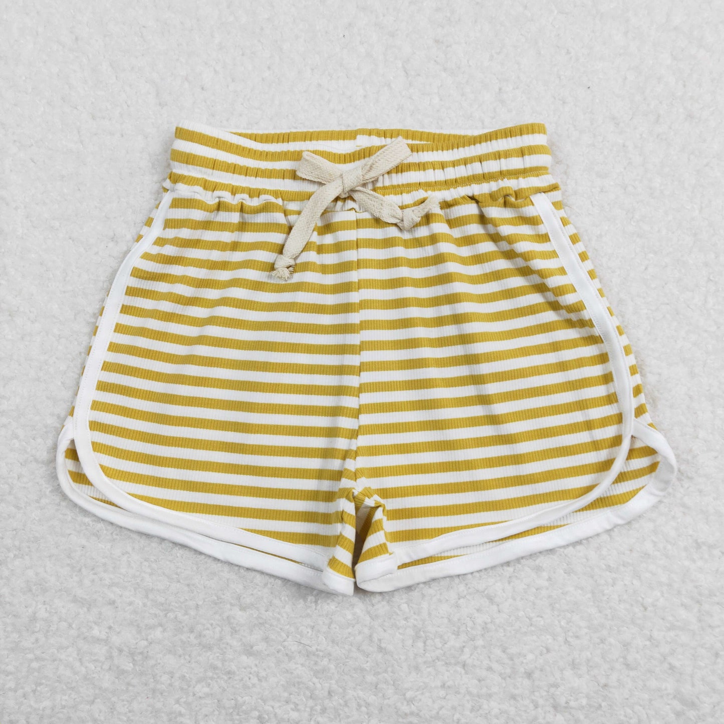 SS0211 stripe girl cotton sports shorts 202401 RTS