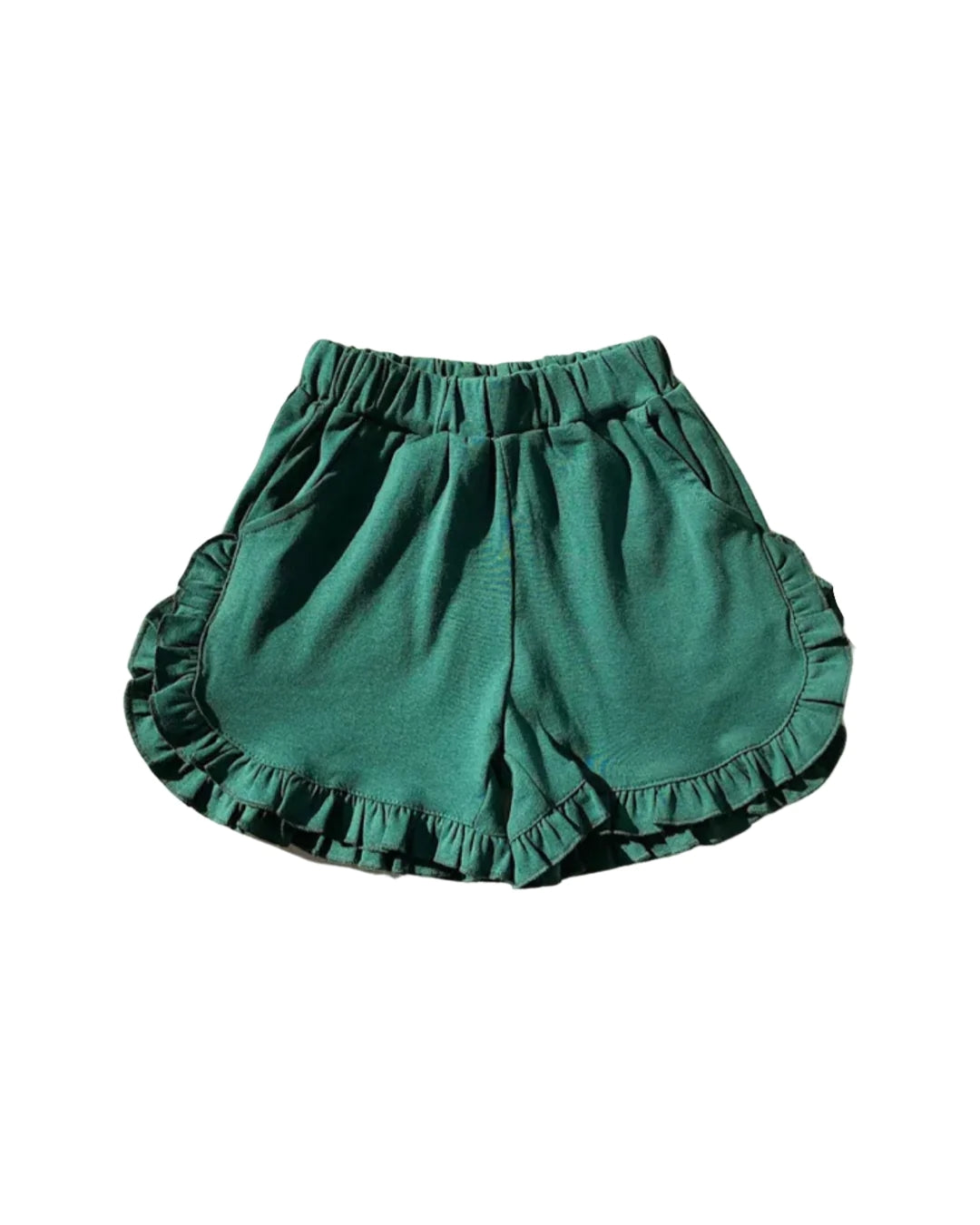 SS0238 girl solid cotton shorts preorder 202402