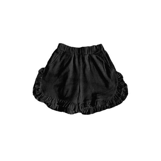 SS0239 girl solid cotton shorts preorder 202403