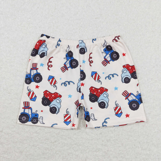 SS0257 4th july girl  shorts  202405 rts