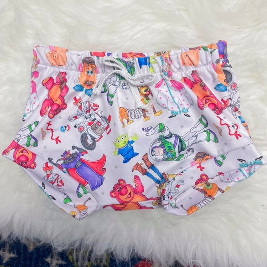 SS0263 Bummies flower shorts 202403 preorder