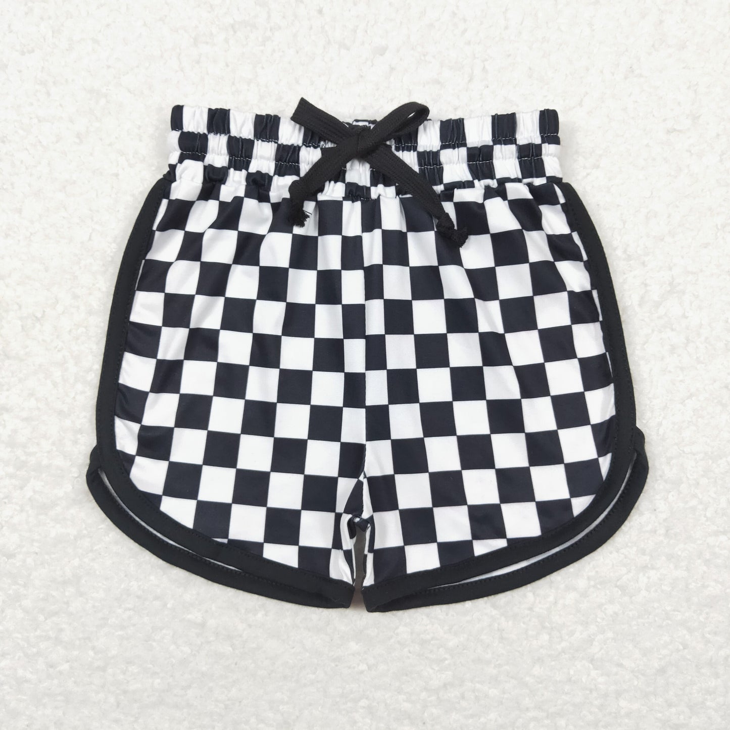 SS0278 checkerboard  girl shorts RTS  202405