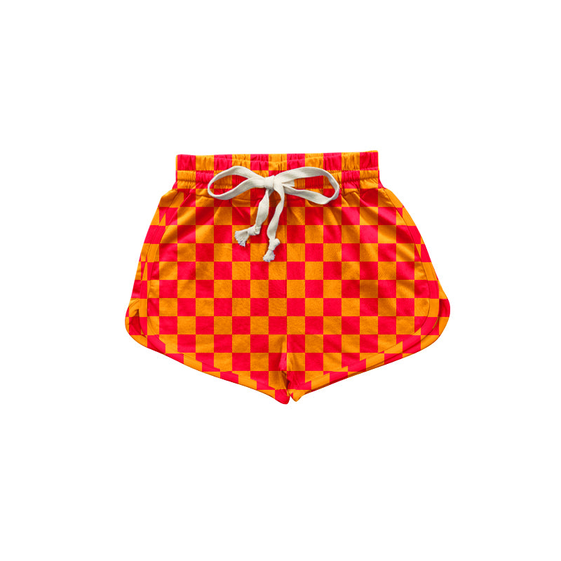 SS0297 checkerboard girl shorts 202404 preorder