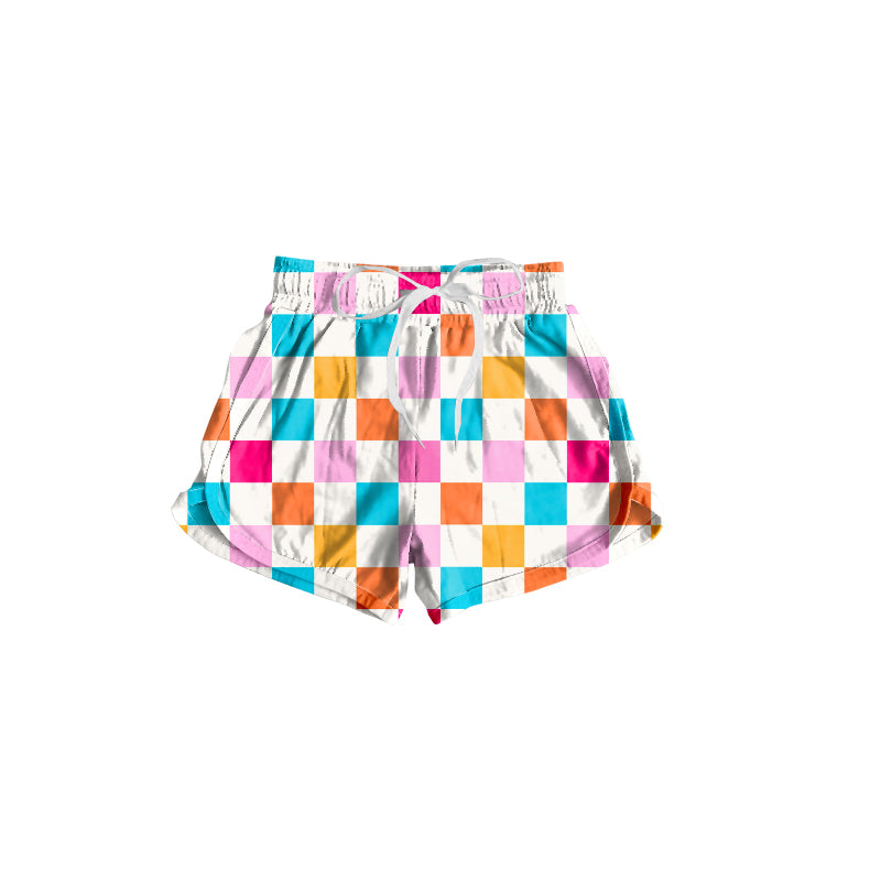 SS0300 checkerboard girl shorts 202404 preorder