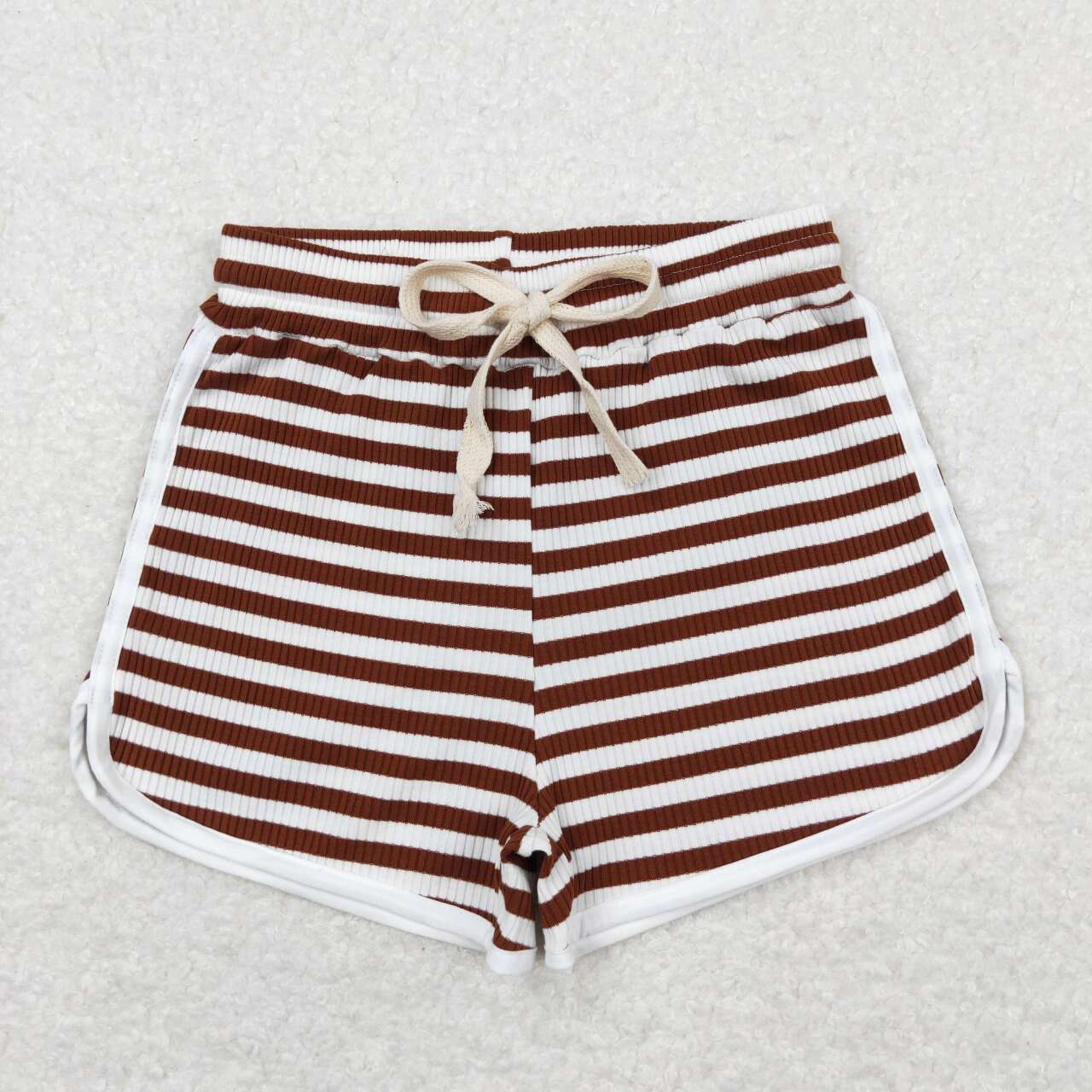 SS0337 stripe girls cotton sports shorts RTS 202405