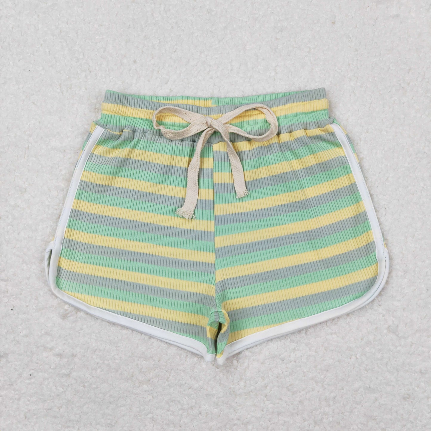 SS0341 stripe girls cotton sports shorts RTS 202405