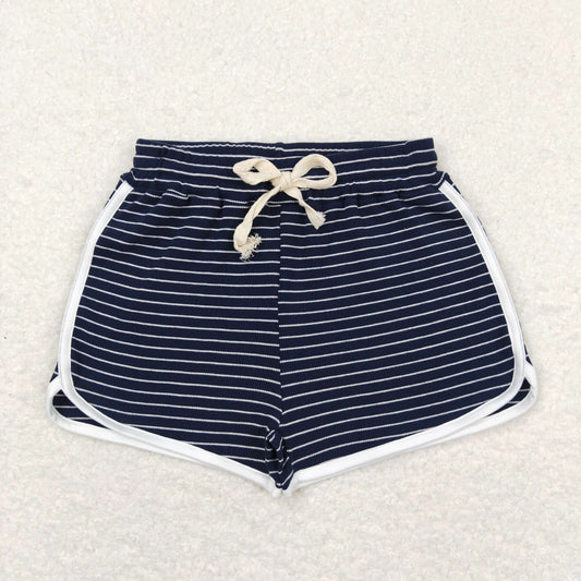 SS0343  stripe girls cotton sports shorts RTS 202405