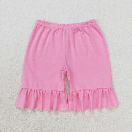 SS0356 Girl ruffle shorts cotton  RTS